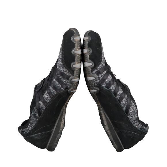 Skechers Shoes Womens 8 Slip On Sneakers Biker Relaxed Fit Memory Foam Leather - Picture 8 of 13